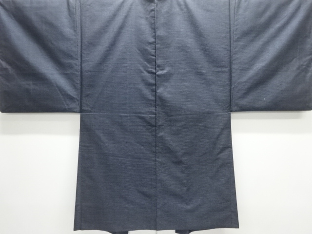 本場泥大島紬亀甲絣織出し男物羽織